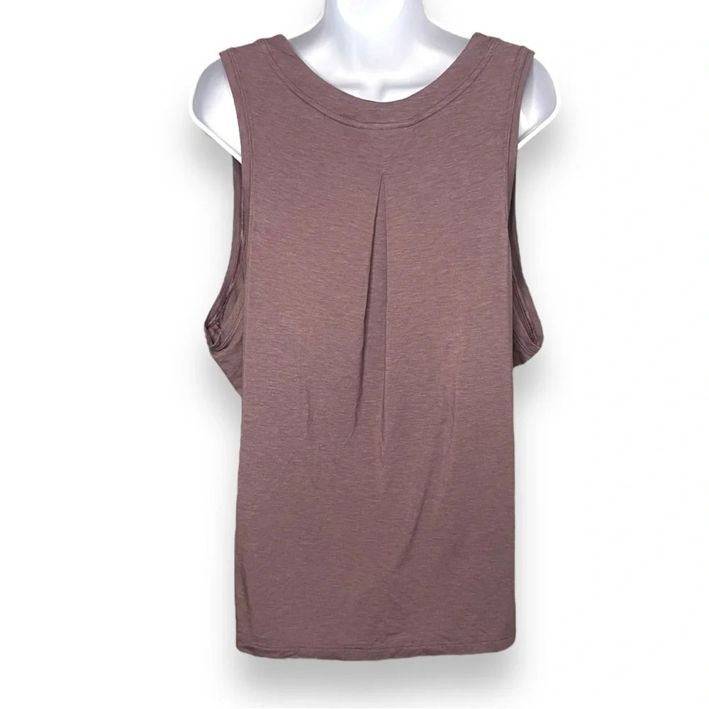 Athleta Women’s 3X Purple Knot-Front Sleeveless Tank Top - Picture 9 of 10